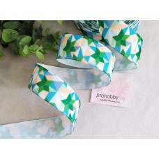 Лента репсовая 25 мм "Калейдоскоп"